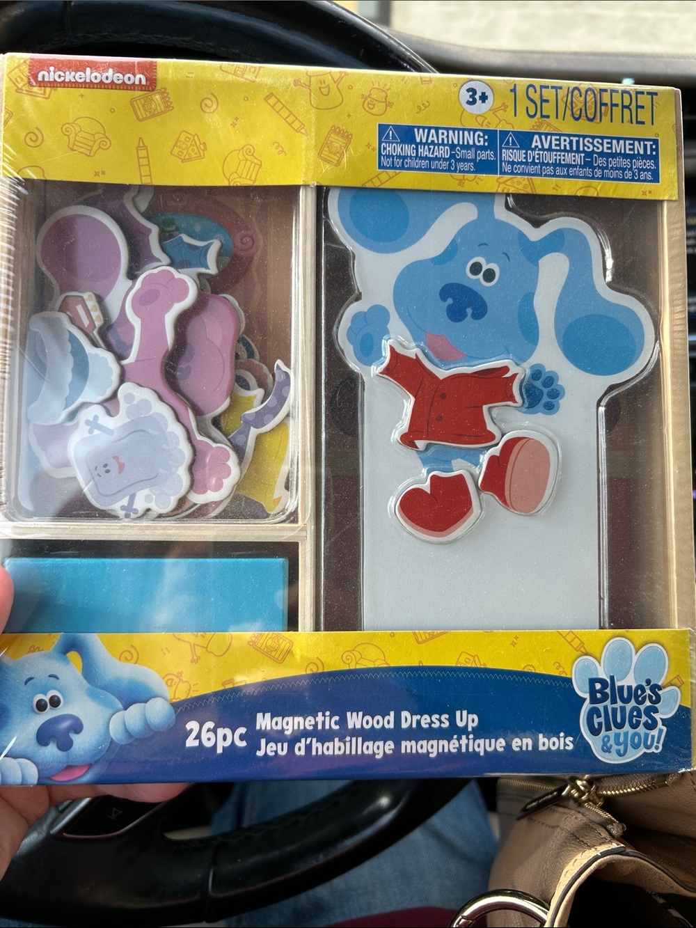 Nickelodeon Blue's Clues & You! Magnetic Dress-Up Set - Blue, Red, Pink